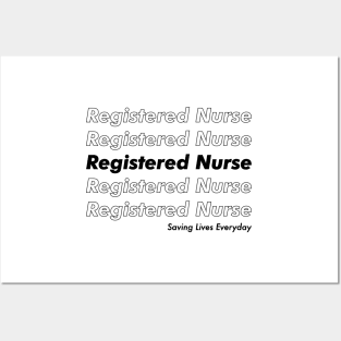 Registered Nurse Posters and Art